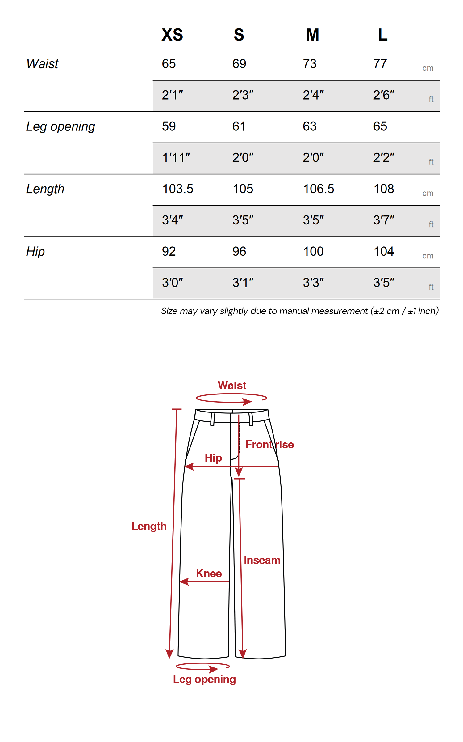 WARDEN EDGE 스컬프티드 와이드 레그 데님 팬츠