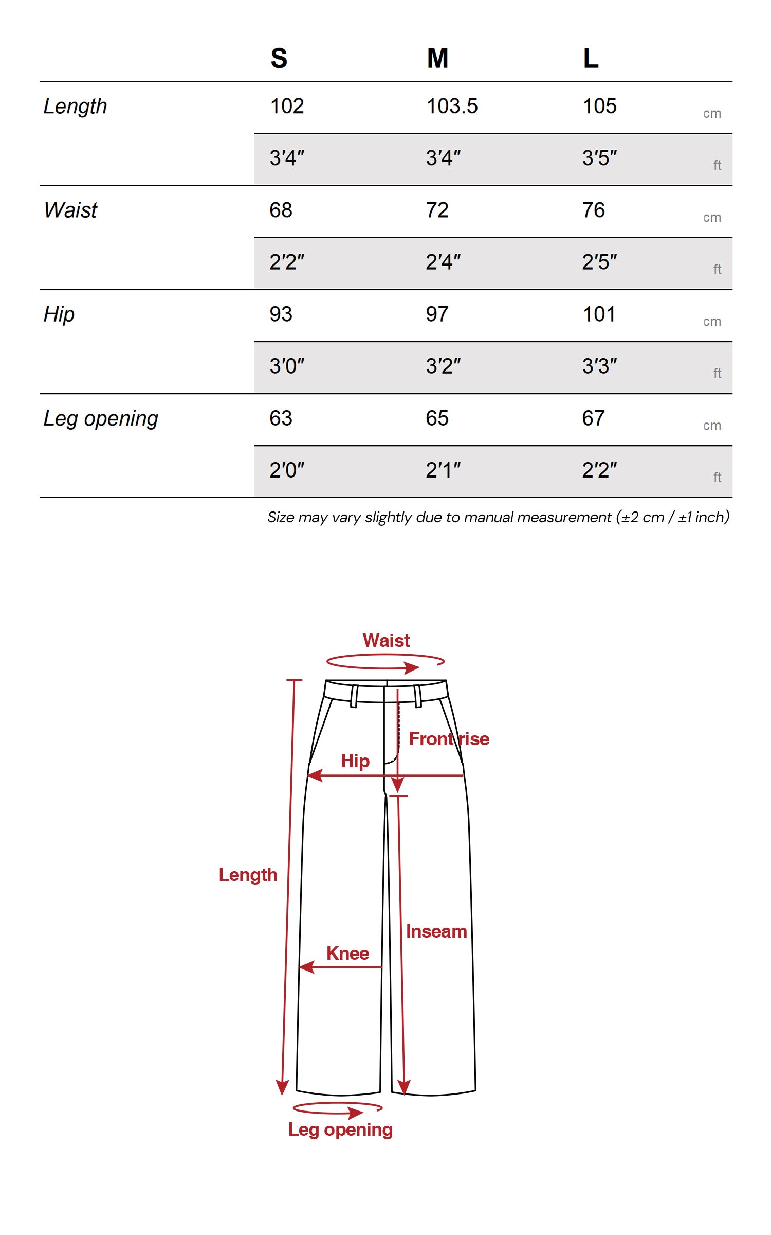 Rase le sol 루즈 워시드 와이드 레그 데님 진