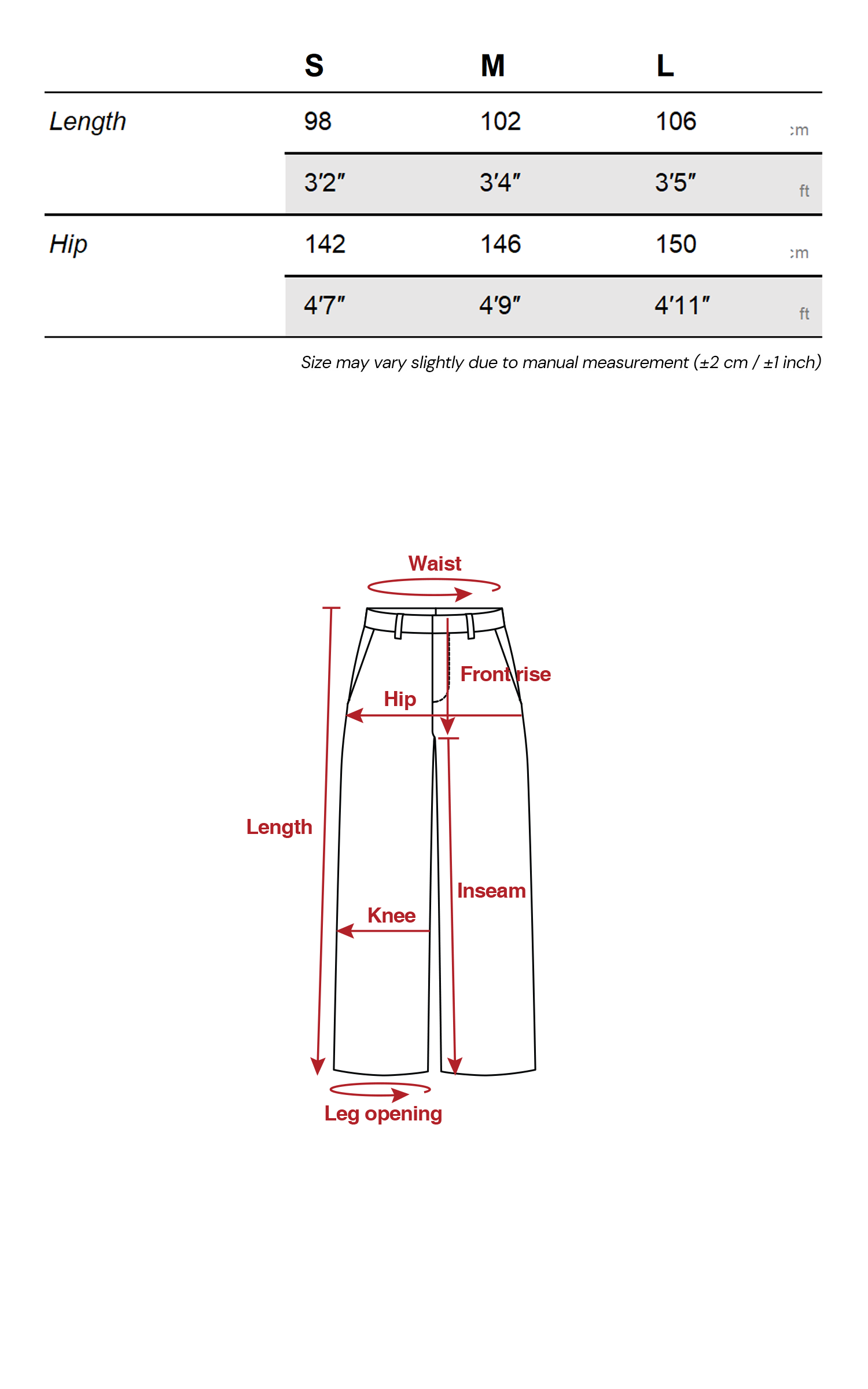 0122stepll 릴랙스 와이드 레그 팬츠
