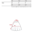 Rase le sol Tartan Plaid Ruffled Micro Skirt with Built-In Shorts