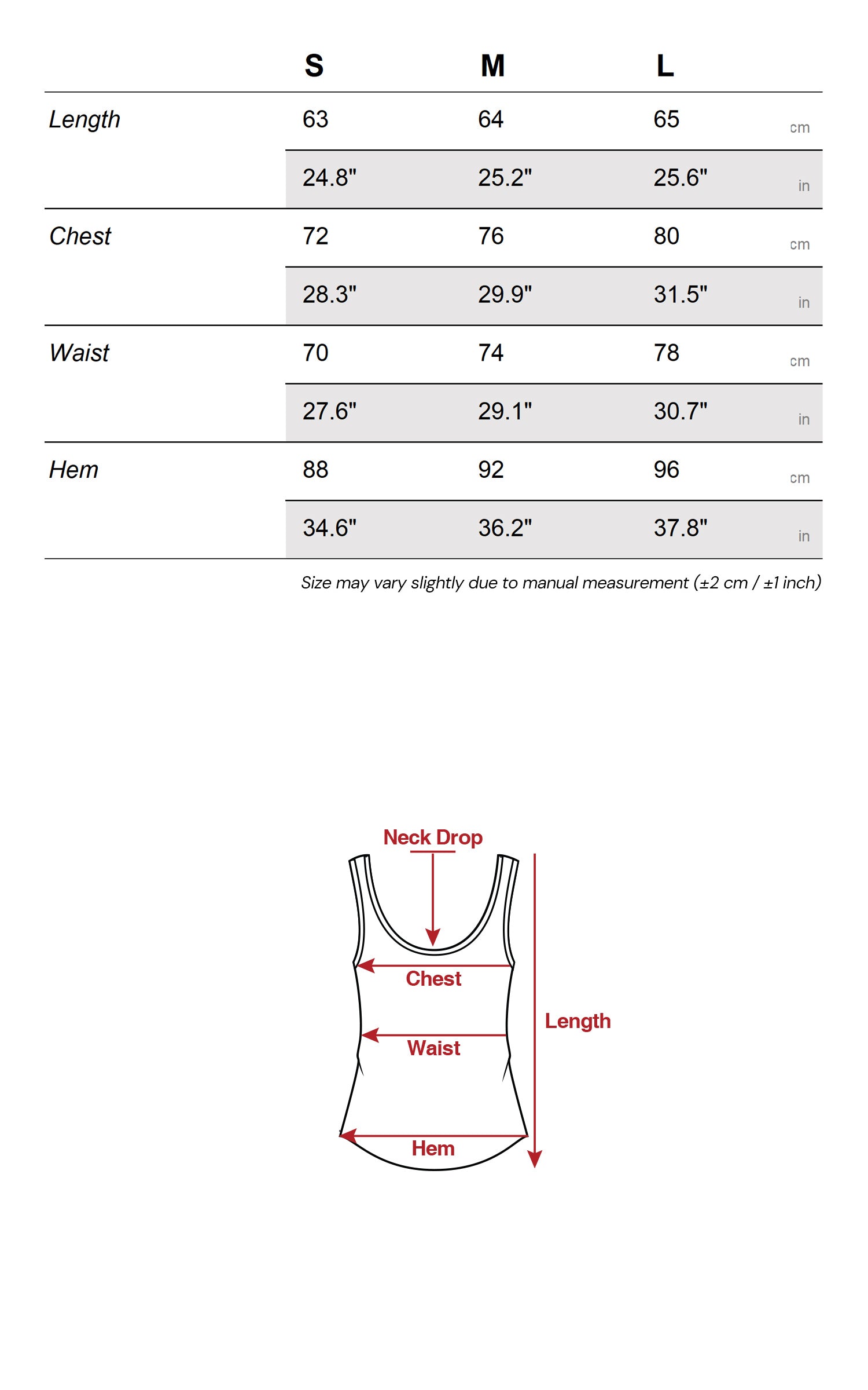 Rase le sol Amor Fati Knit Tank