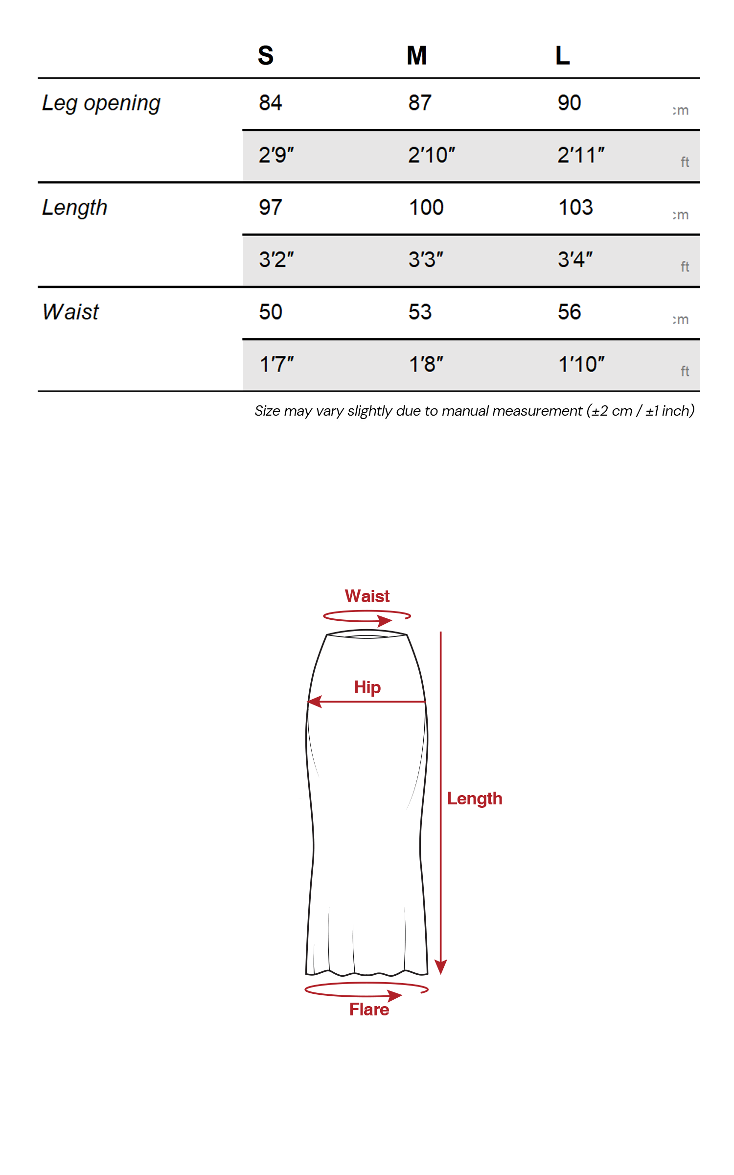 0122stepll Jupe longue en maille à rayures taille basse