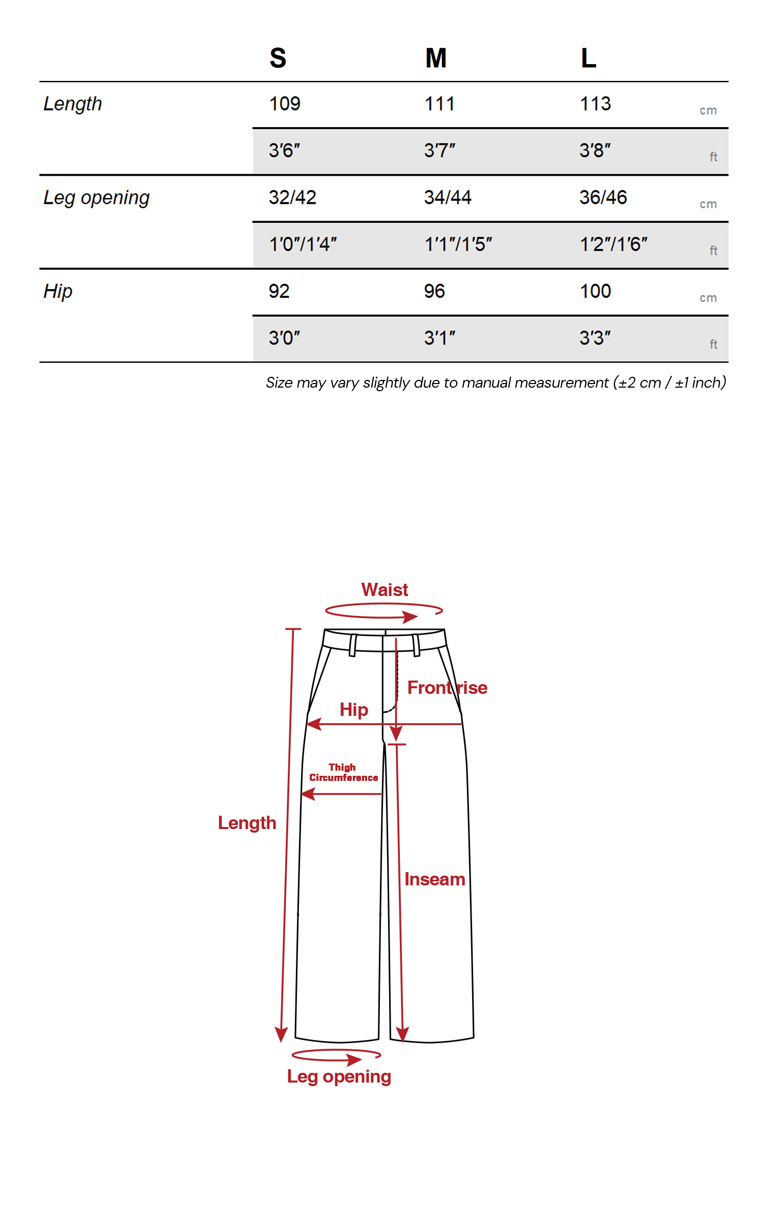 0122STEPLL 셔링 허리 배럴 팬츠