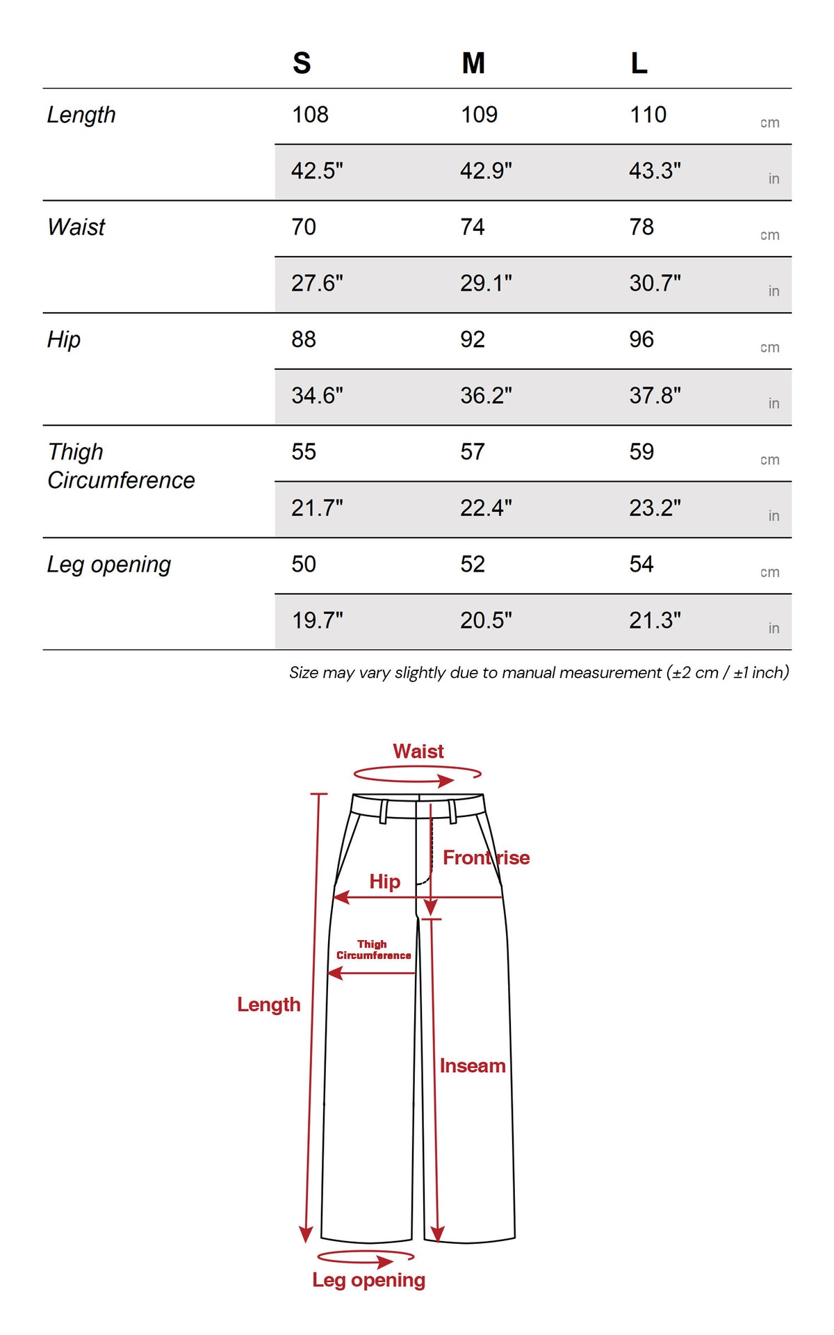 ROVENTE Pantalon large taille haute en similicuir