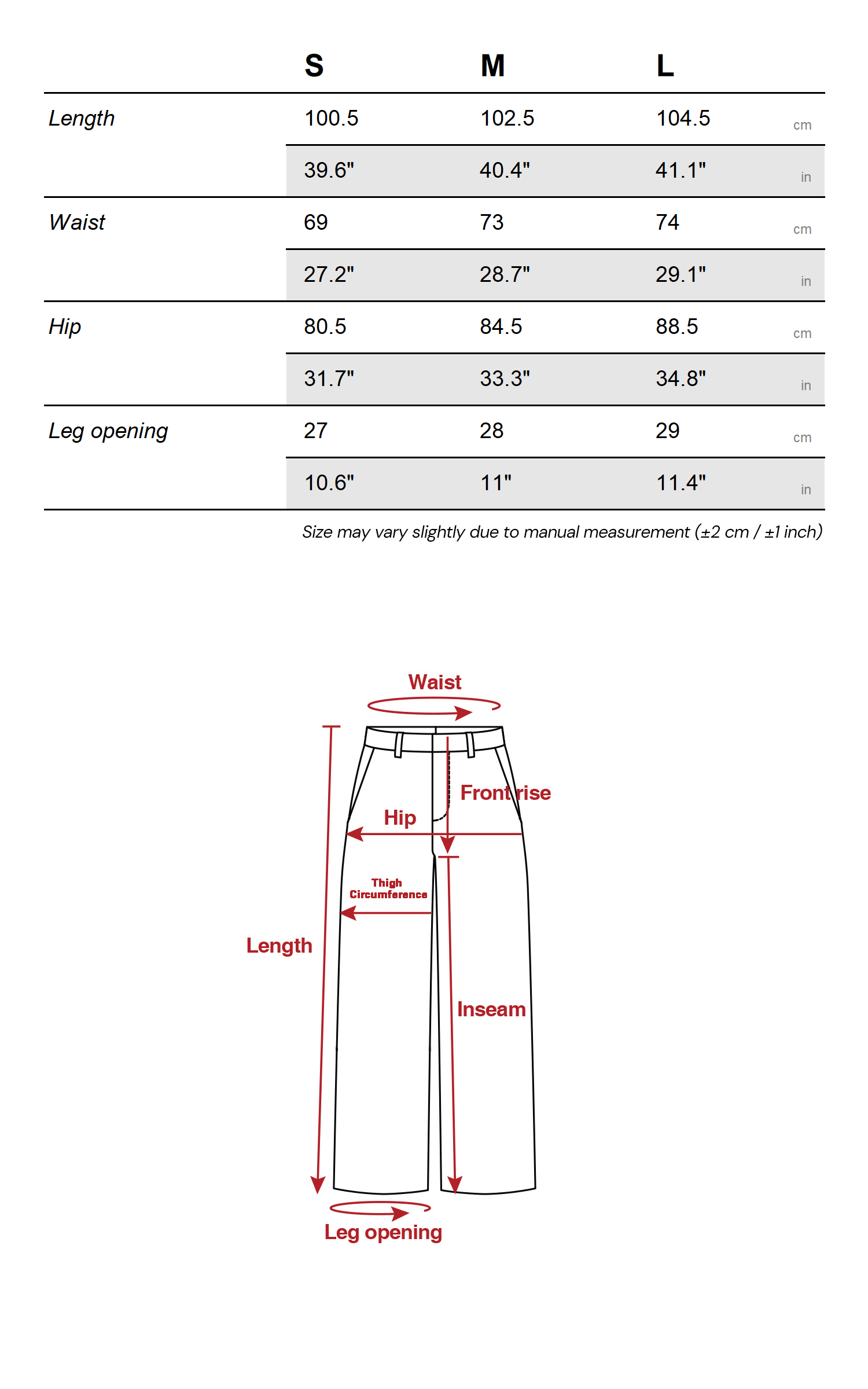 IAMXIAA Low Rise Slim Fit Zip Hem Pants