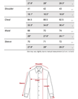 DOINDULGE Chemise Jacquard Longue à Col Montant et Basque