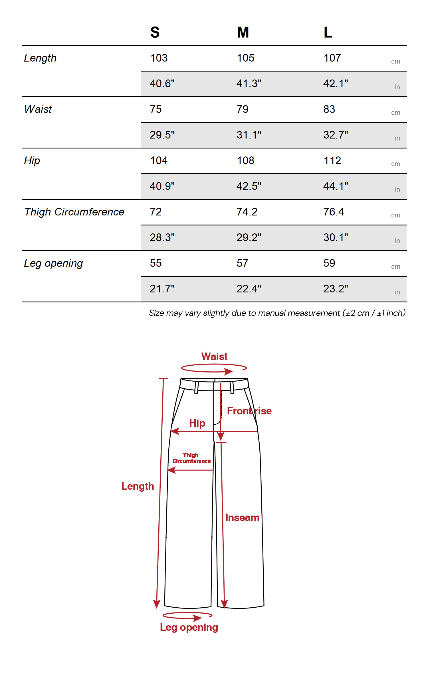 IAMXIAA Pantalon large à jambes droites avec superposition et boutons à la taille