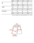 WARDEN EDGE Micro chaîne de perles taille basse Short