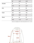 Rase le sol Oversized Cable Knit Embroidered Hooded Cardigan