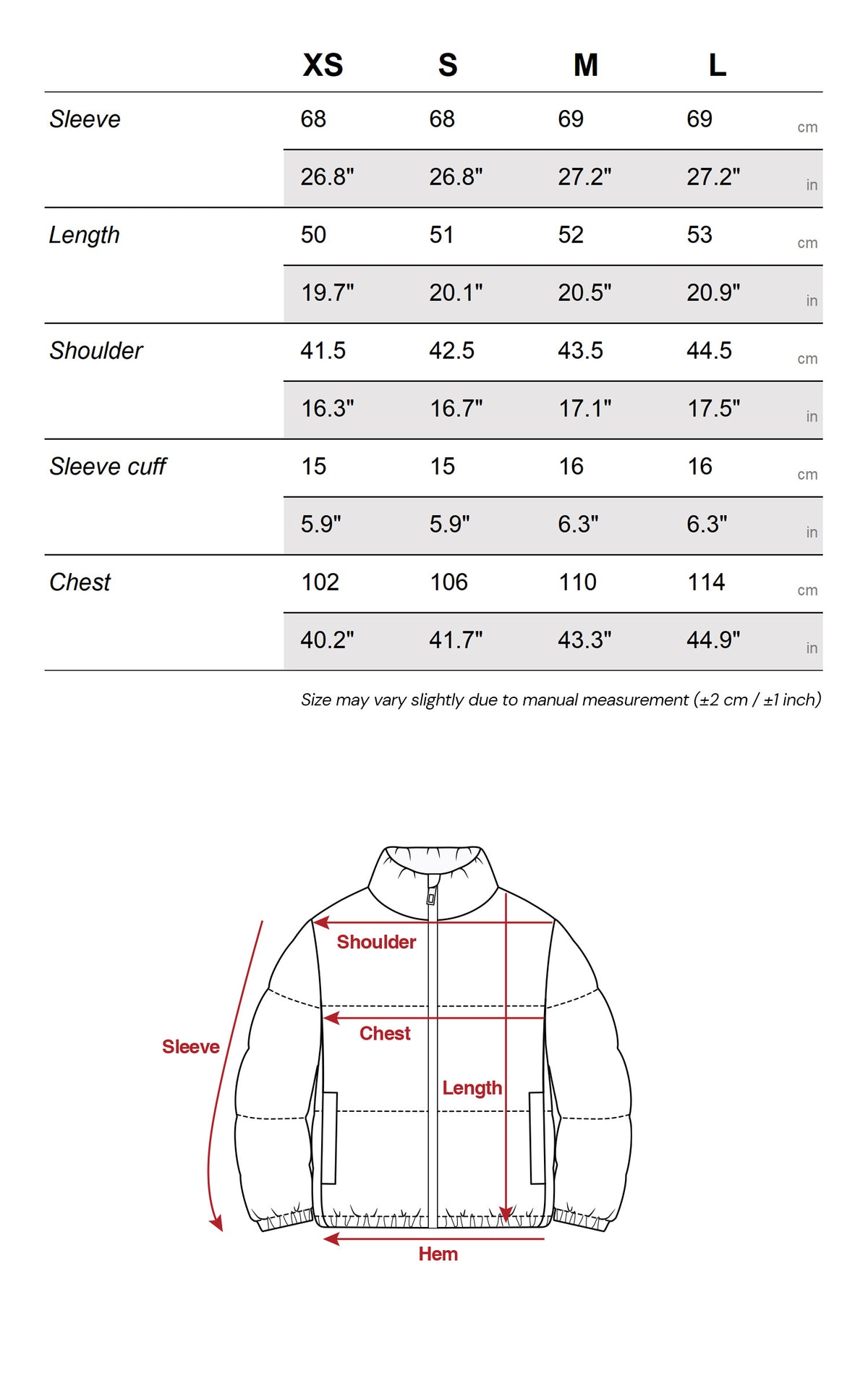 WARDEN EDGE Hooded Puffer Jacket with Knit Sleeves