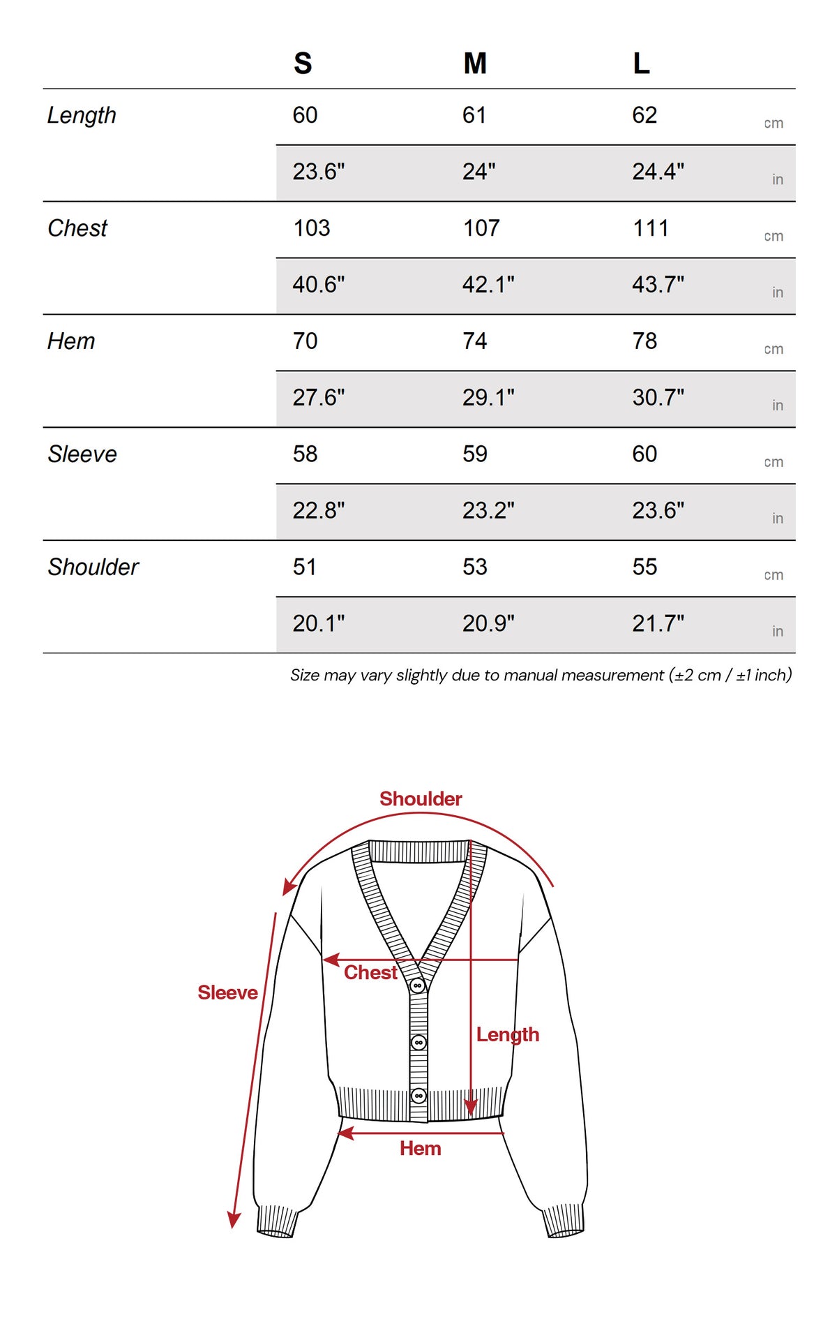 ROVENTE Shawl Collar Ribbed Knit Cardigan