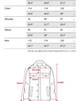 IAMXIAA Cardigan Boutonné Oversize en Maille Chinée avec Poches Plaquées
