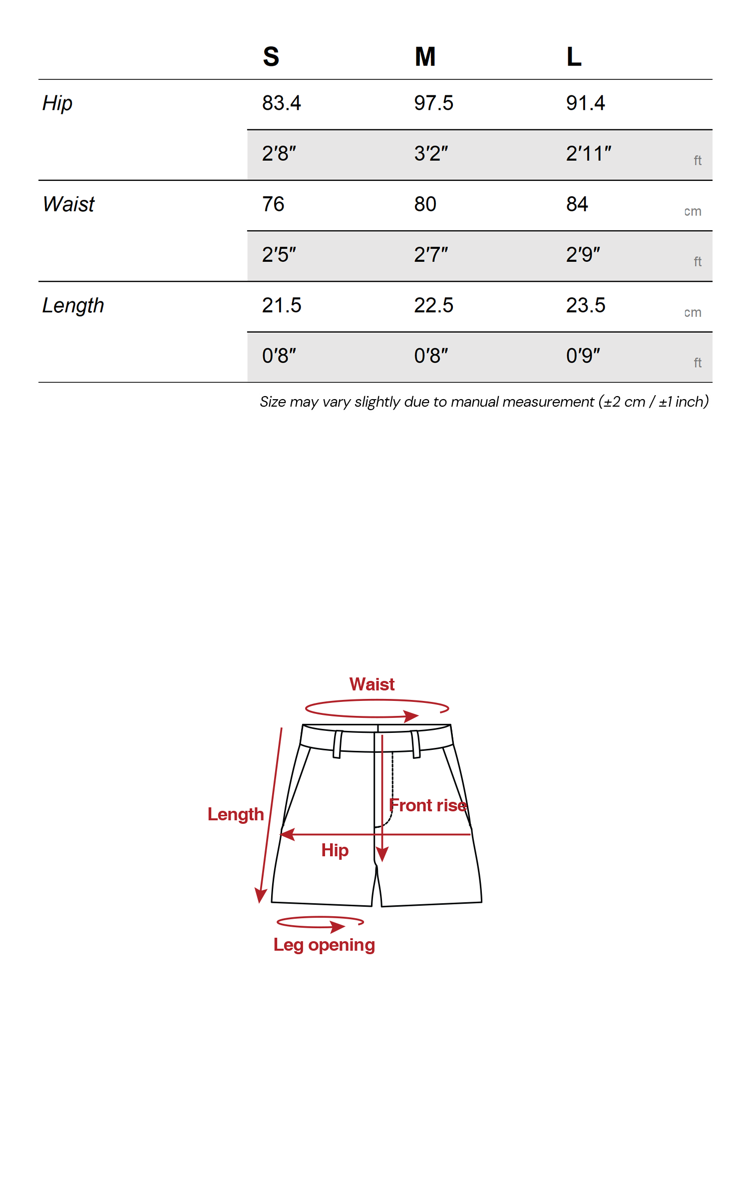 IAMXIAA 턴업 헴 울 혼방 맞춤 미니 쇼츠
