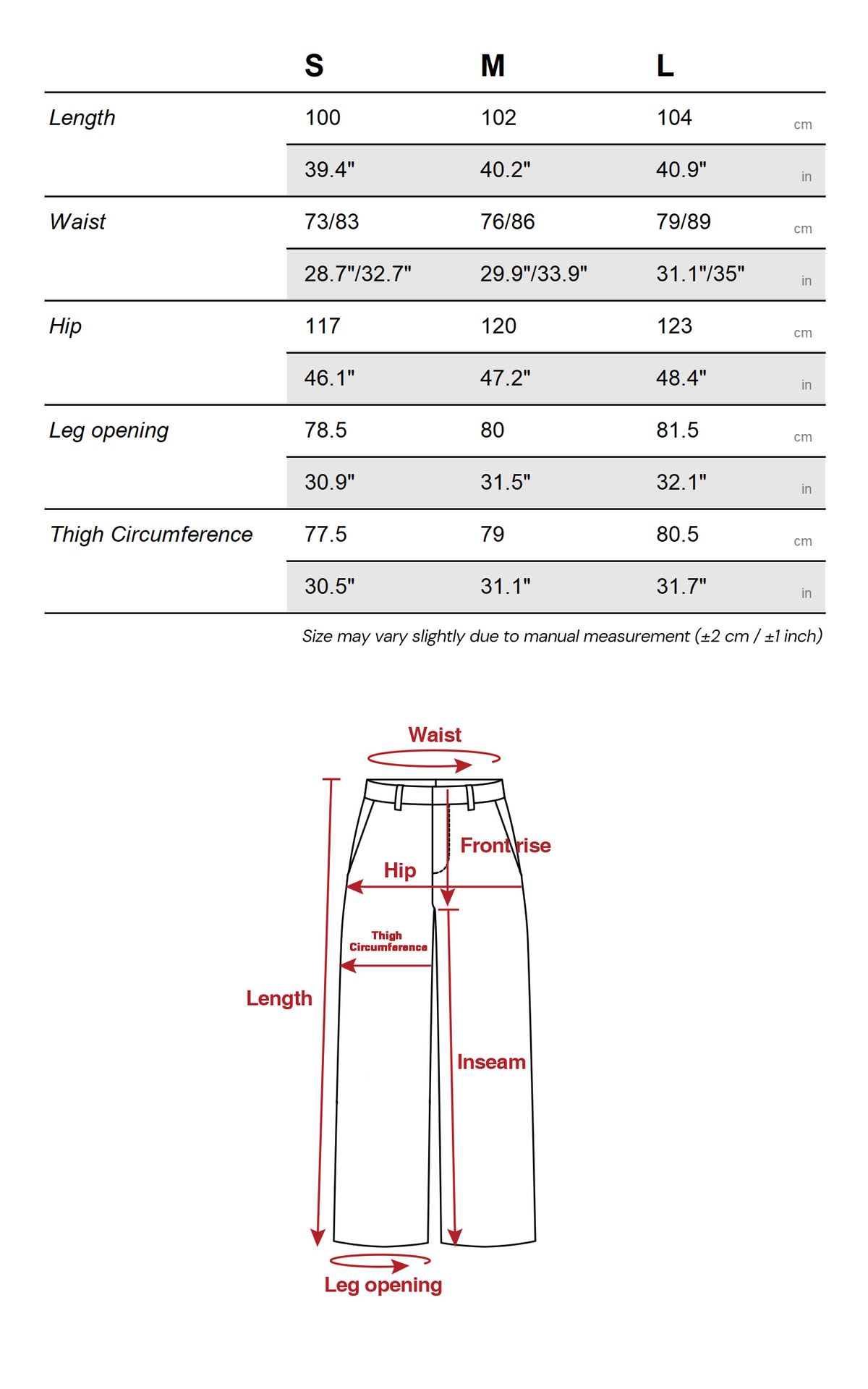 0122stepll Oversized Drawstring Wide-Leg Adjustable Hem Utility Pants