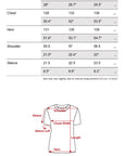 0122stepll Angel Script Oversized Graphic T-Shirt
