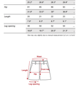 WARDEN EDGE Jean taille basse Short & Bas cuisse à ruban
