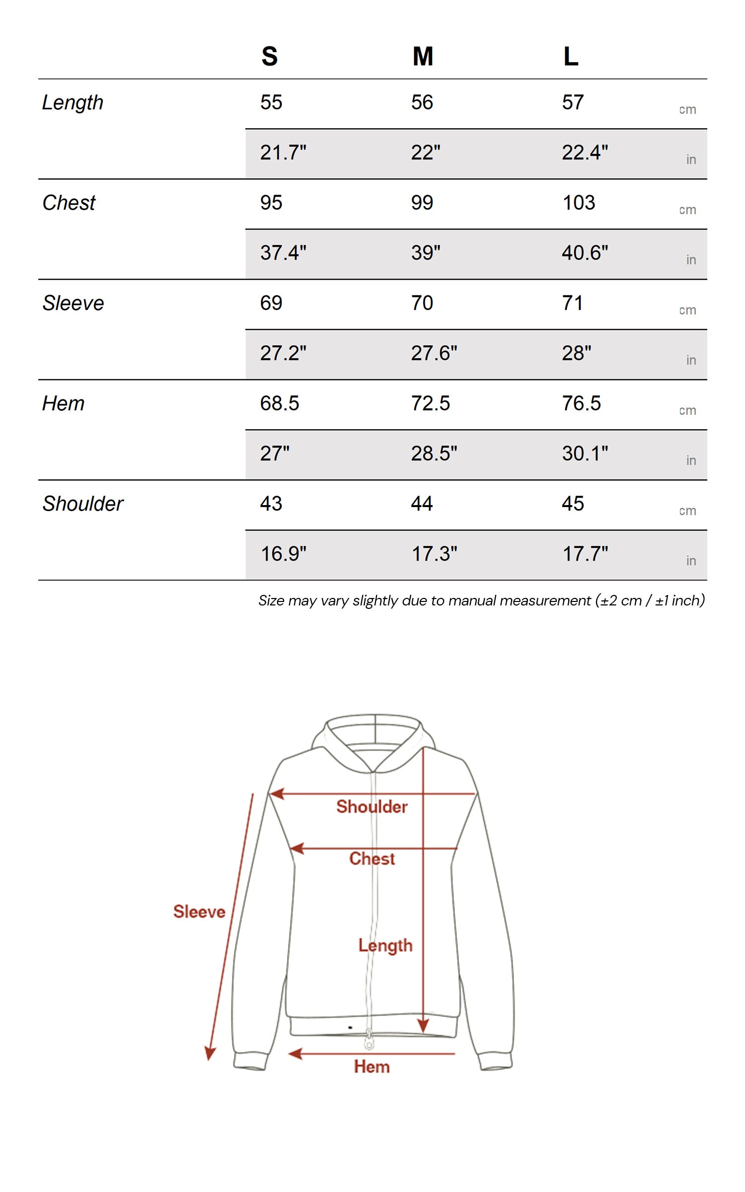 Rase le sol Sweat à capuche zippé à manches superposées Amor Fati