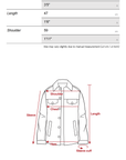 DOINDULGE Reversible Two-Tone Hooded Tie-Detail Jacket