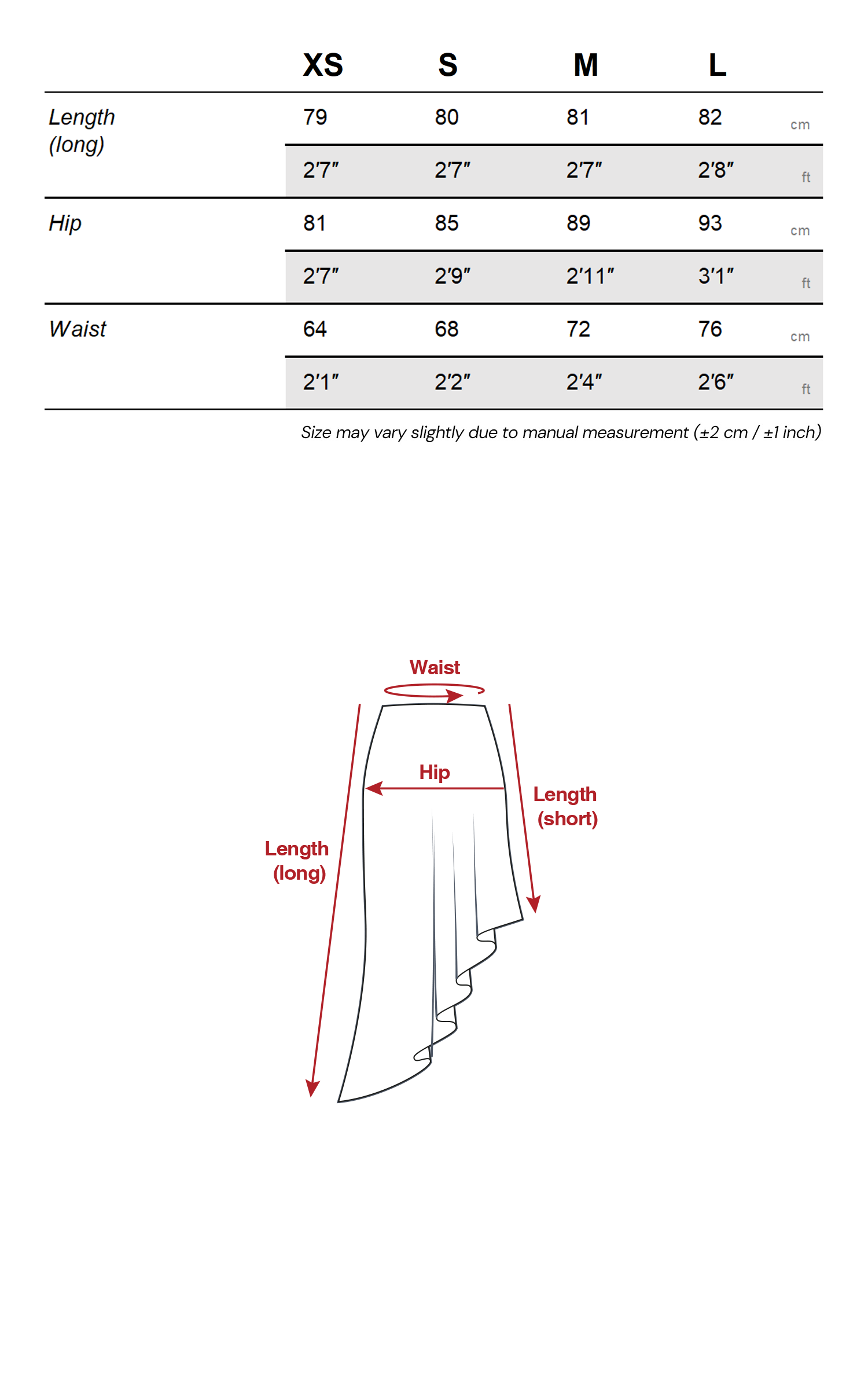 WARDEN EDGE Asymmetric Layered Ruffle Skirt with Draped Chiffon Panels