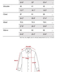DOINDULGE Stand Collar Double-Breasted Fitted Shirt