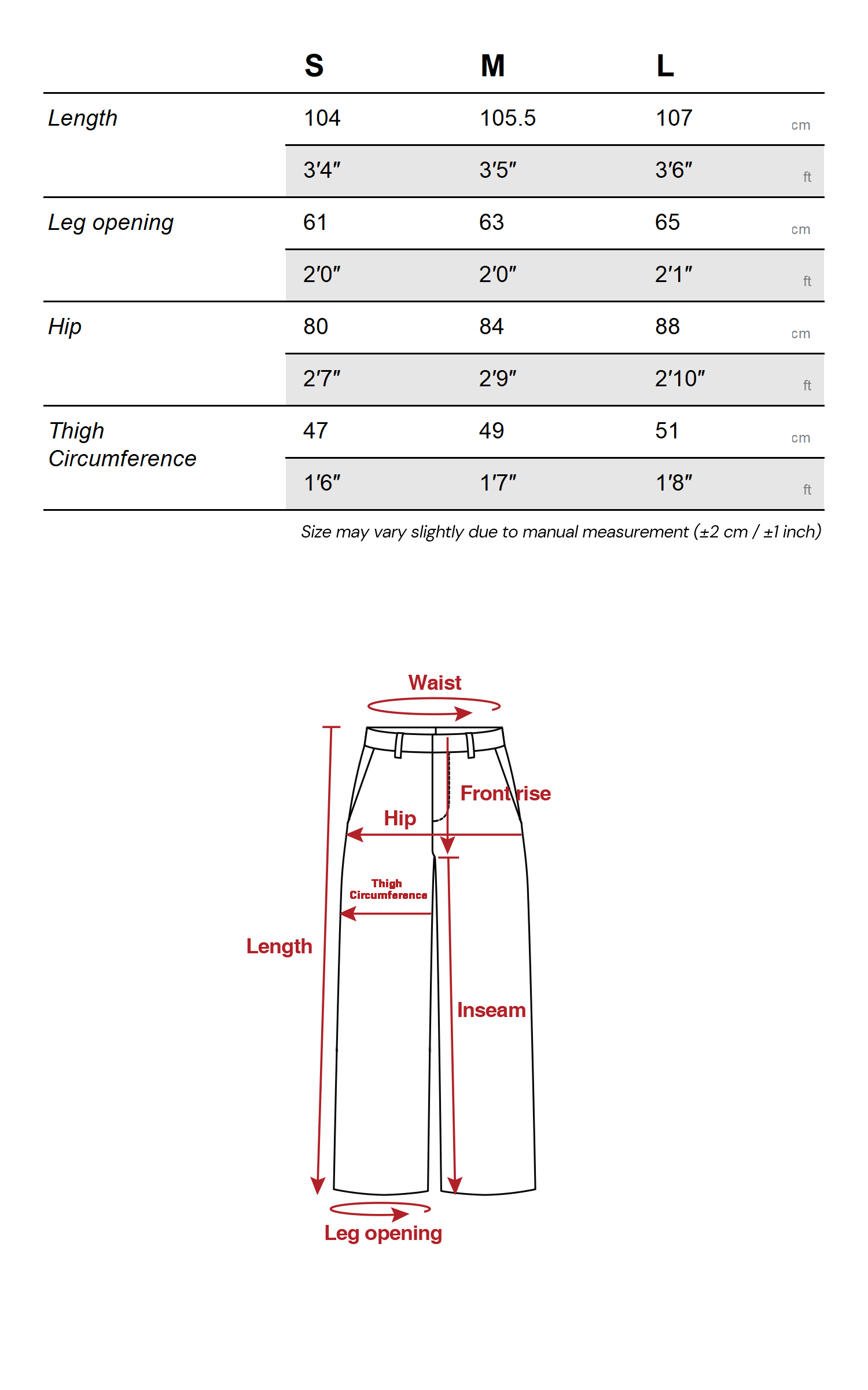 Rase le sol ツイストウエストフレアニットパンツ