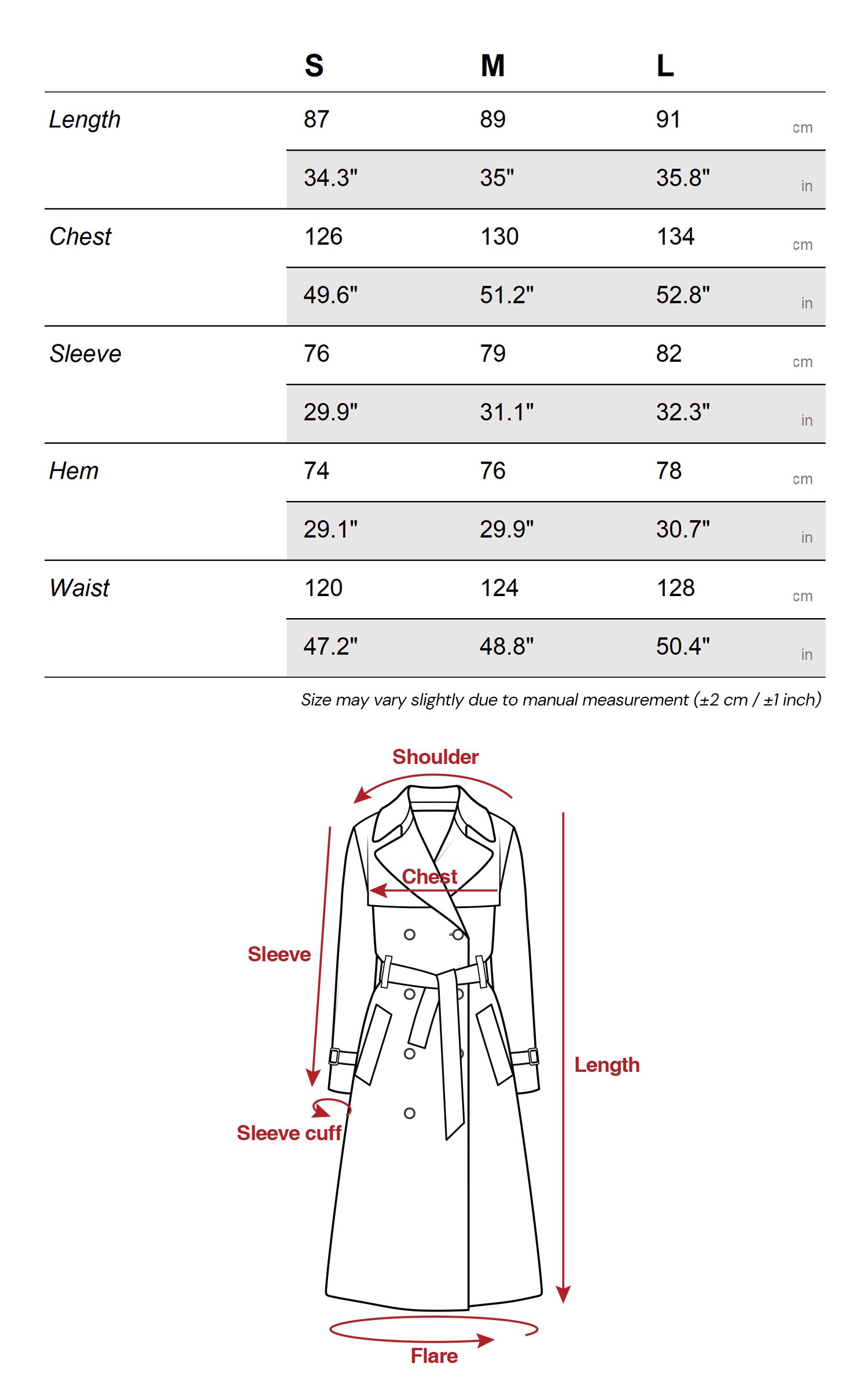 0122stepll Combinaison trench à ceinture