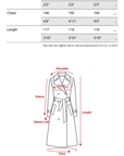 DOINDULGE Crinkled Long Coat with Contrast Inner Panel
