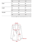 DOINDULGE Reversible Sculpted Jacket with Asymmetric Button Line