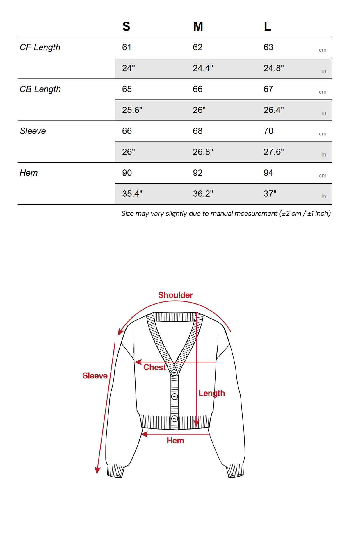 ROVENTE Oversized Ribbed Shawl Collar Balloon Sleeve Cardigan