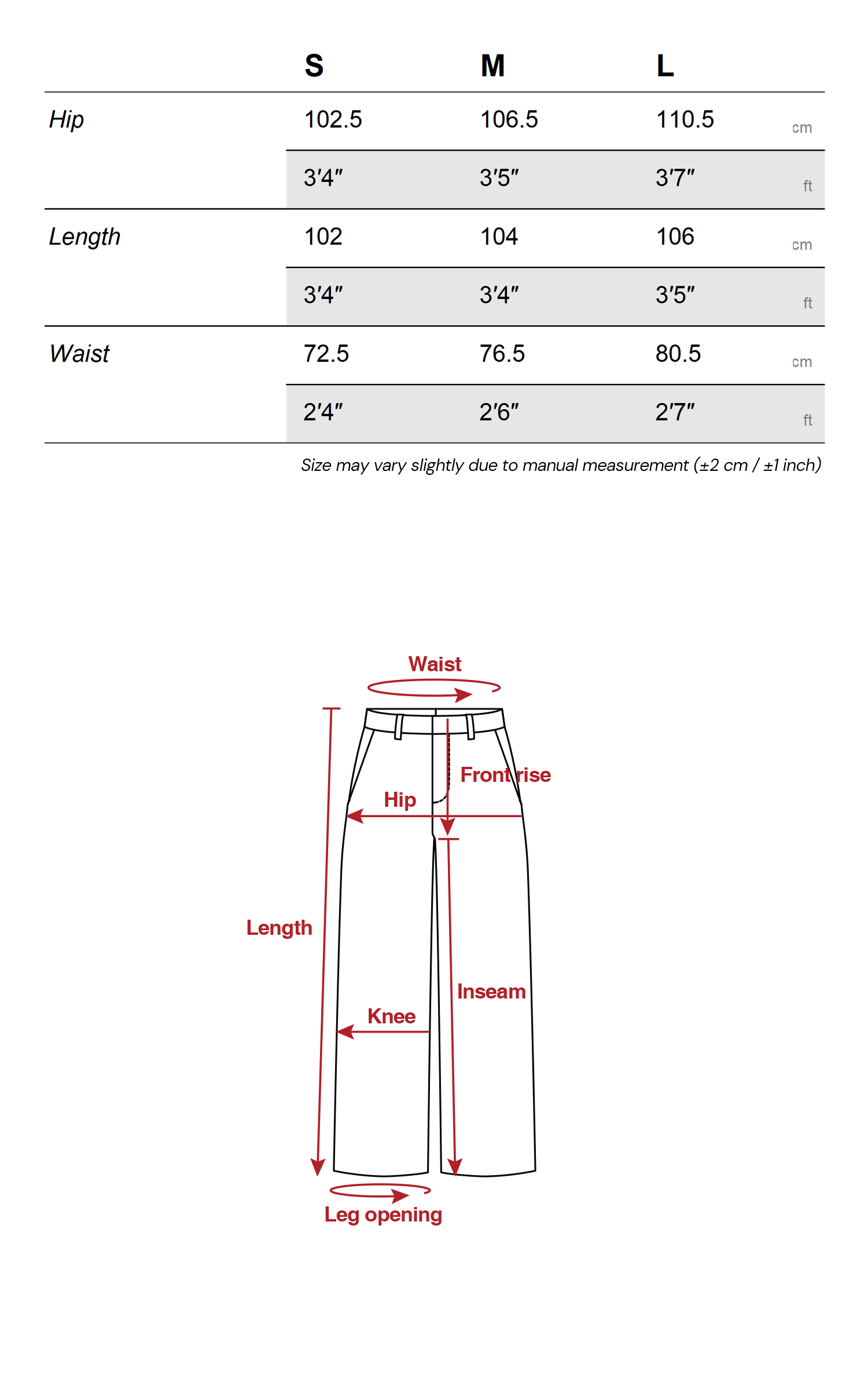 IAMXIAA Relaxed Wide Leg Casual Pants