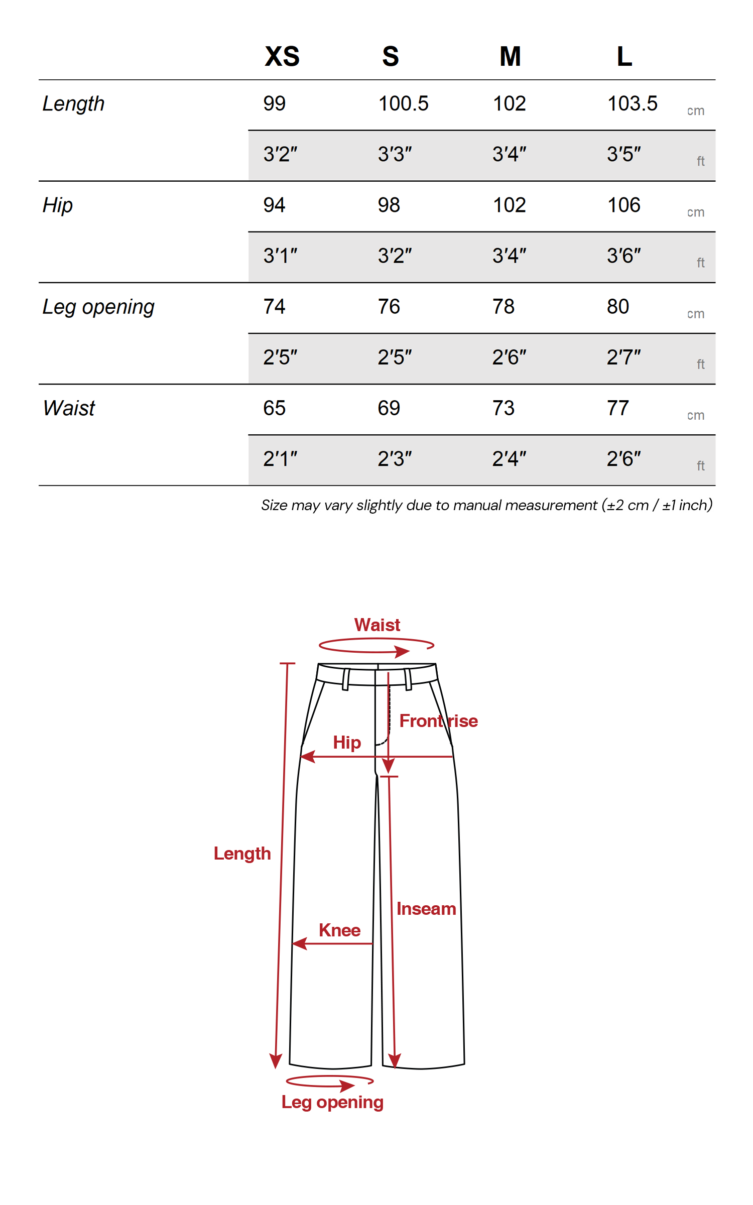WARDEN EDGE ワイドレッグカーブパネルデニムパンツ