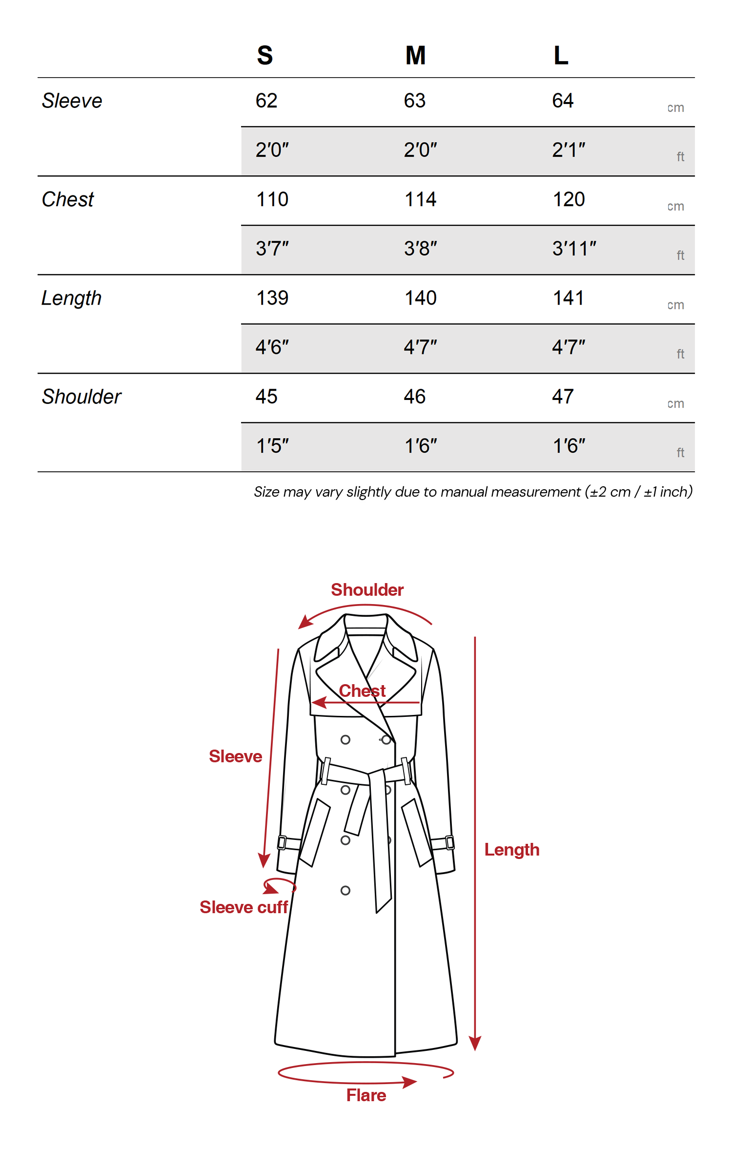 DOINDULGE Wool-Blend Contrast Panel Long Coat