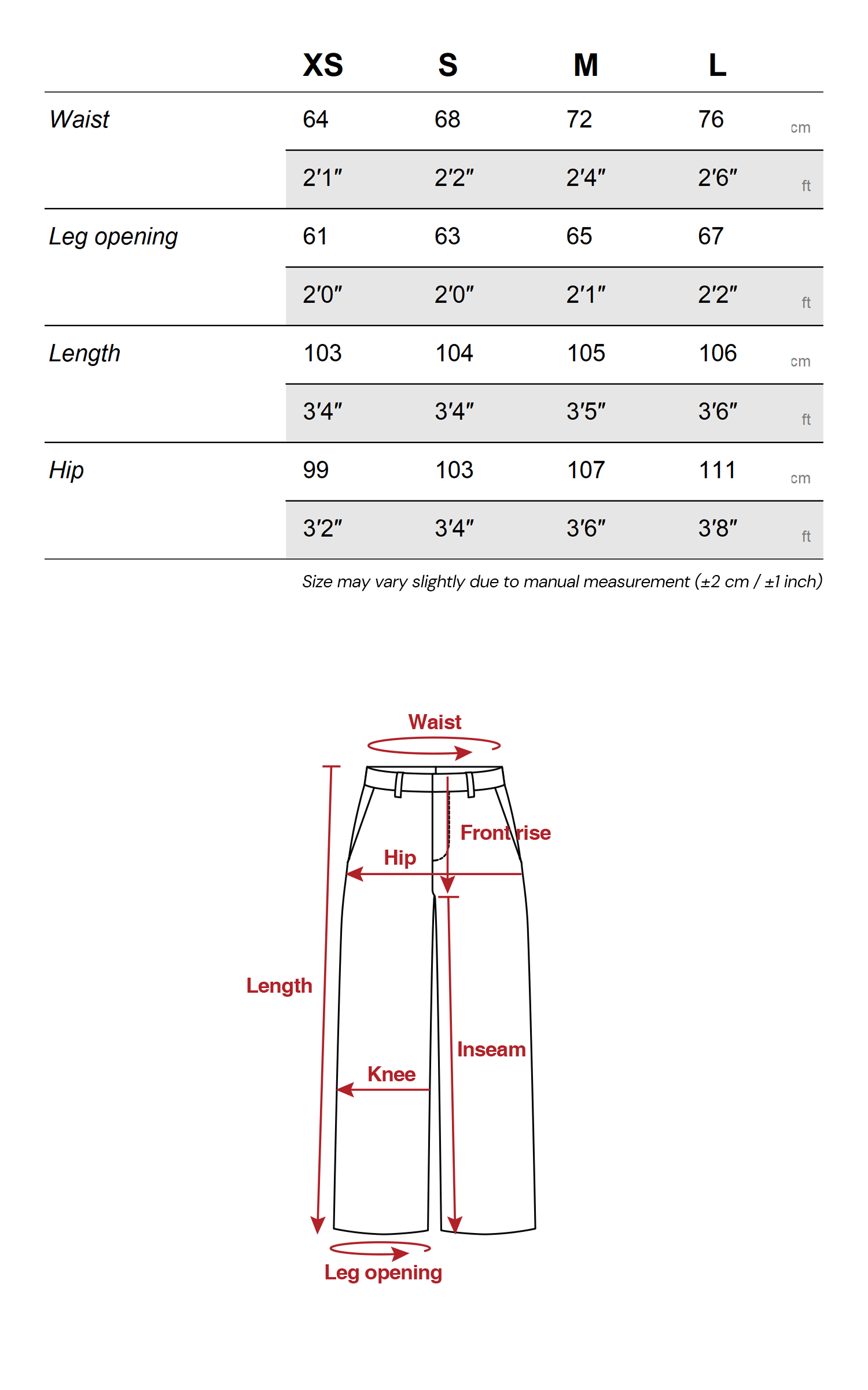 WARDEN EDGE 디컨스트럭티드 와이드 레그 워시드 데님 팬츠