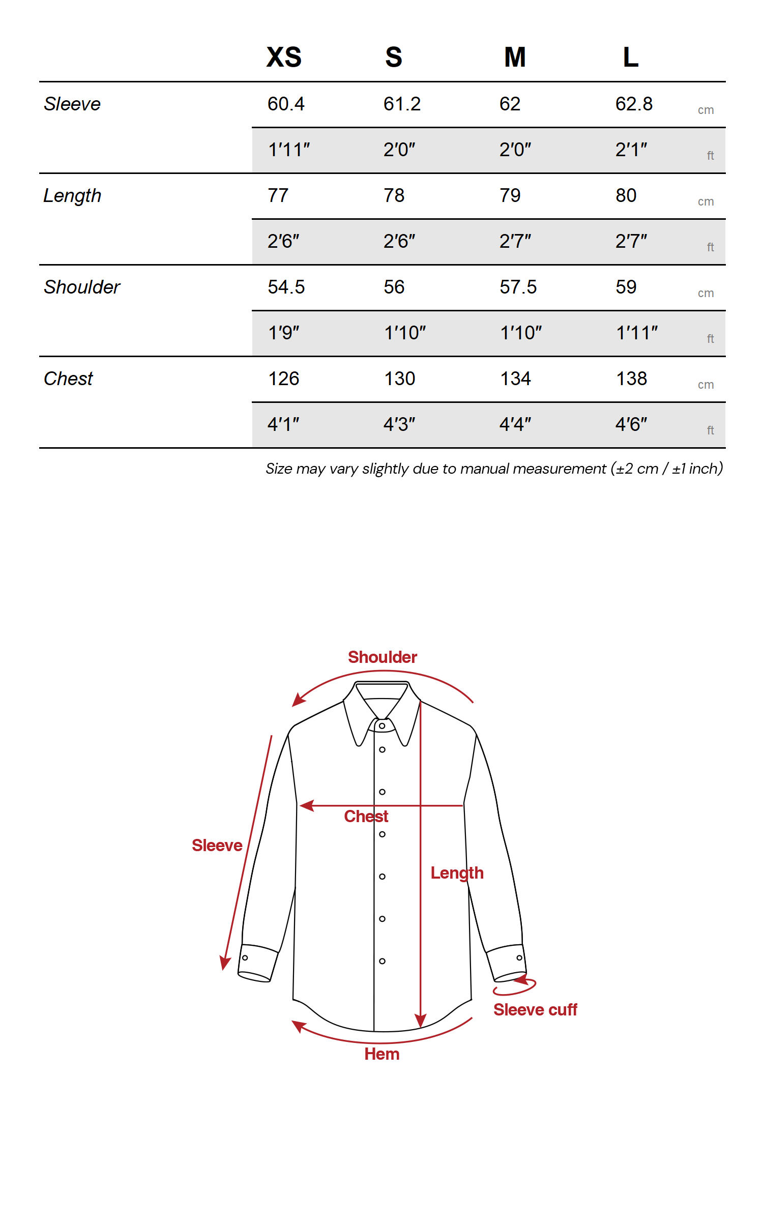 WARDEN EDGE Oversized Embroidered Back Shirt