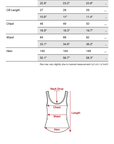 Hydrae Embroidered Sheer Babydoll Cami Top