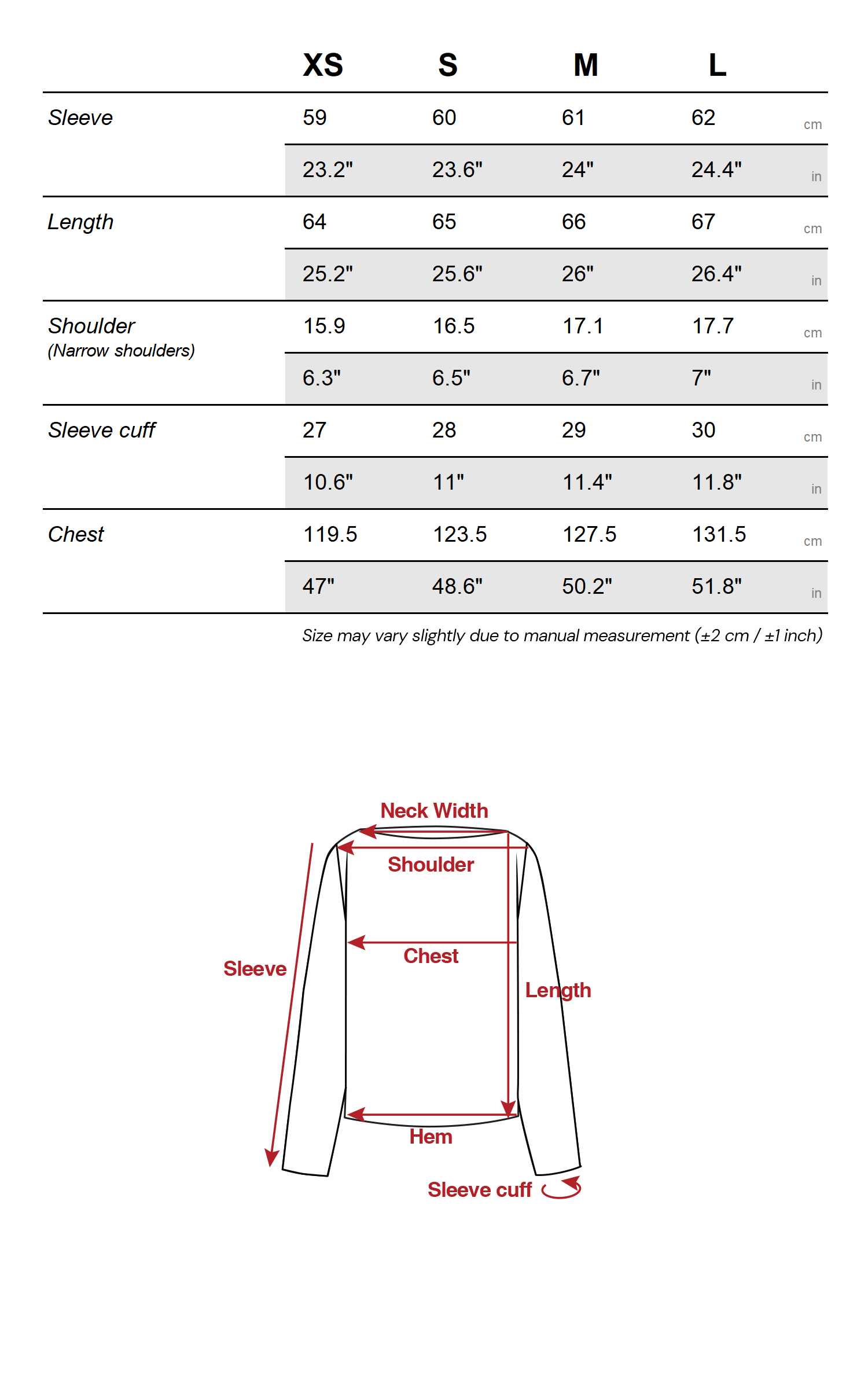 WARDEN EDGE Progress Barcode Relaxed Long Sleeve Top