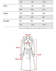 DOINDULGE Patchwork Embroidered Long Coat