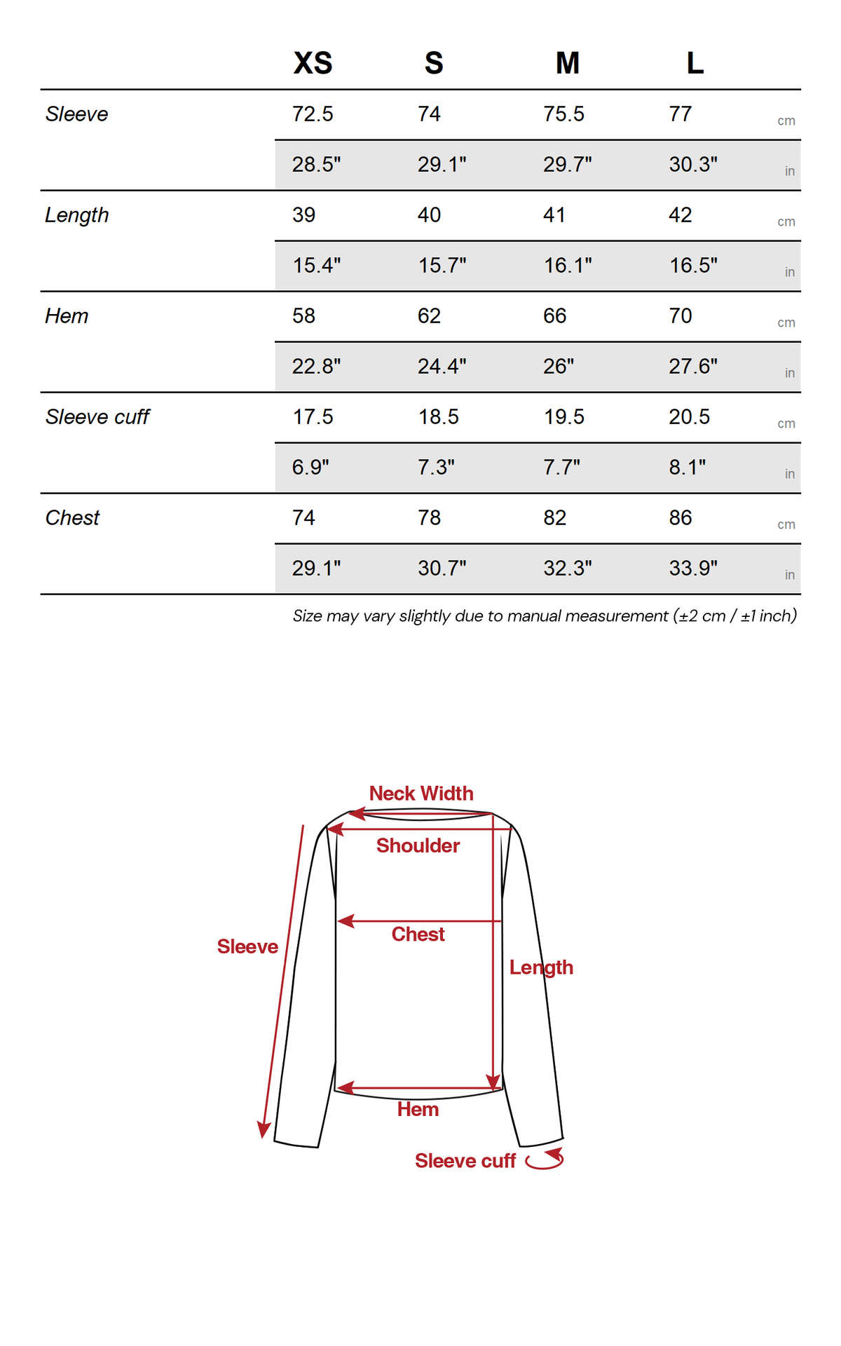 WARDEN EDGE Love Yourself Graphic Cropped Long Sleeve Top