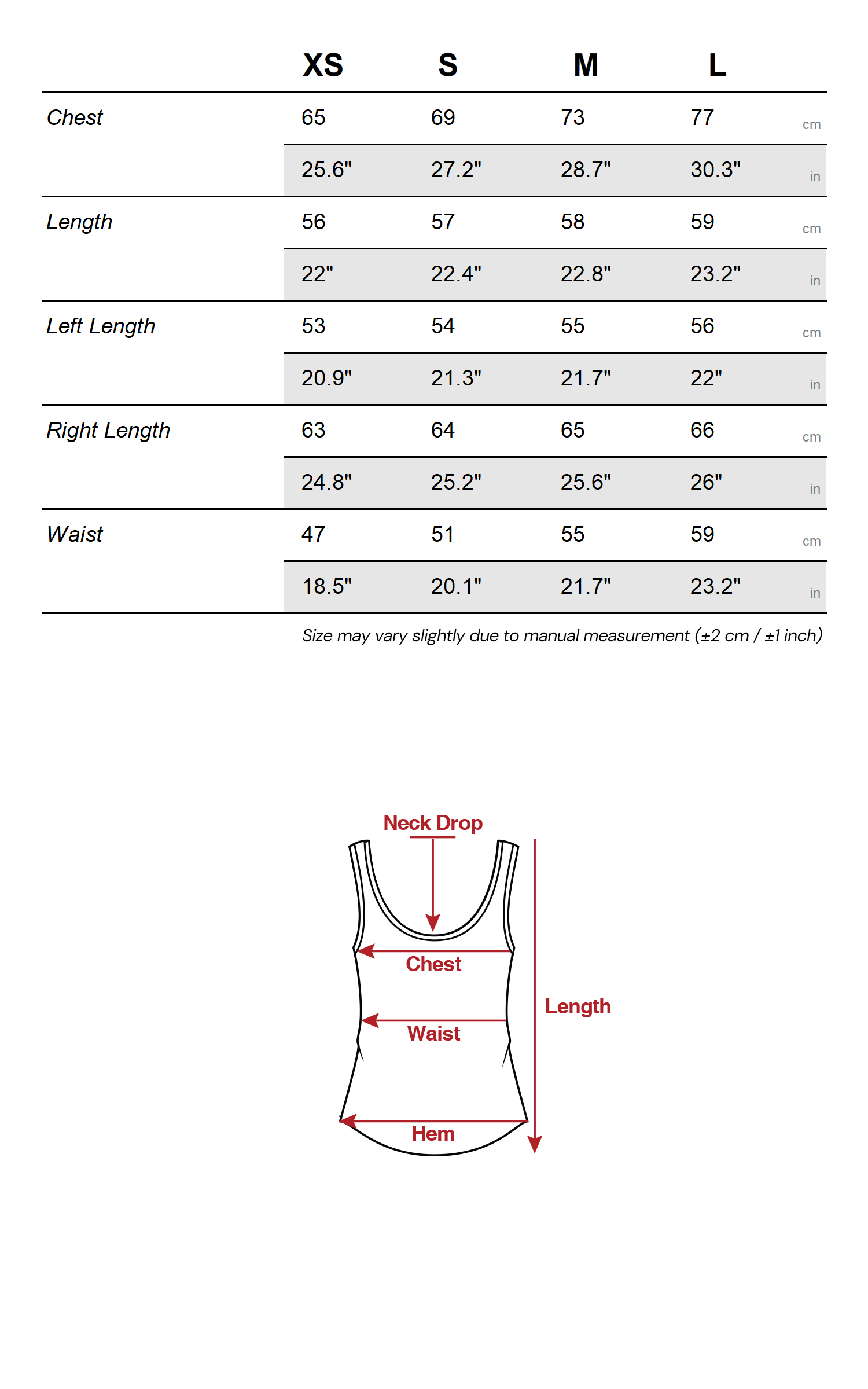 WARDEN EDGE Asymmetric Layered Tank Top With Sculptural Hemline