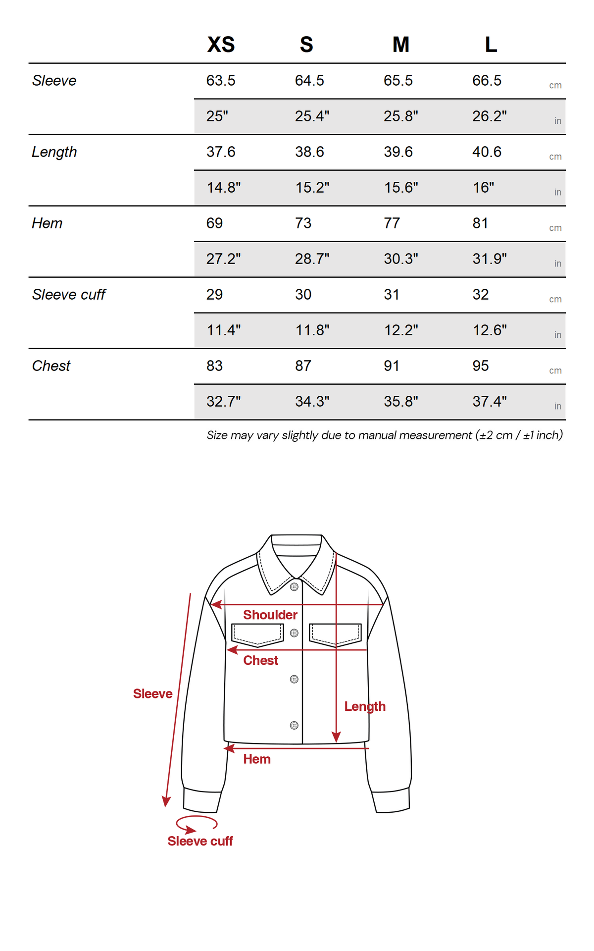 WARDEN EDGE Cropped Double-Breasted Military Jacket