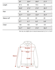 WARDEN EDGE Oversized Graphic Print Hoodie