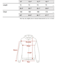 WARDEN EDGE Oversized Draped Batwing Sleeve Hooded Knit Zip-Up Jacket