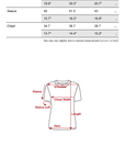 Rase le sol Gothic Graphic Contrast Raglan Slim Fit Top