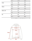 IAMXIAA Wrap Drawstring Hooded Long Sleeve Top