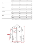 ROVENTE Stand-Collar Drawstring Utility Jacket with Voluminous Sleeves