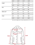 WARDEN EDGE Oversized Contrast Sleeve Varsity Bomber Jacket